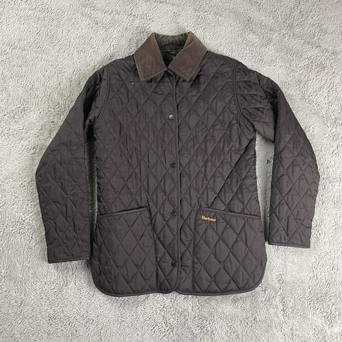 Barbour quilted jacket - barbour, brown