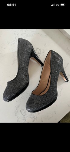 Silver black wide fitting - black,