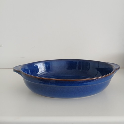 Denby imperial blue casserole - denby,