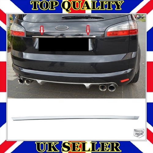 Chrome rear trunk - rear, tailgate