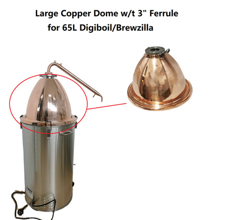 Large copper dome for - large,