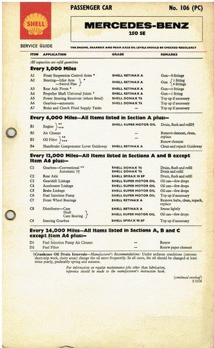 Mercedes benz w111 series - w111,