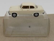 WIKING HO 1/87 BORGWARD ISABELLA CUT WHITE CREAM Interior Brown #12170 in BOX