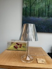 Flos, Miss K table lamp, clear base by Philippe Starck