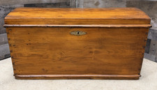 Antique Pine Blanket Chest
