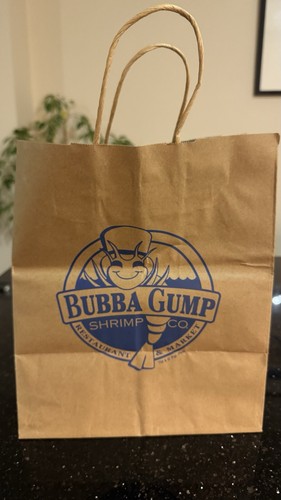 Bubba gump shrimp paper gift - bubba,