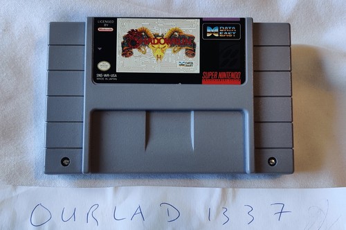 Shadowrun cart - shadowrun, snes)