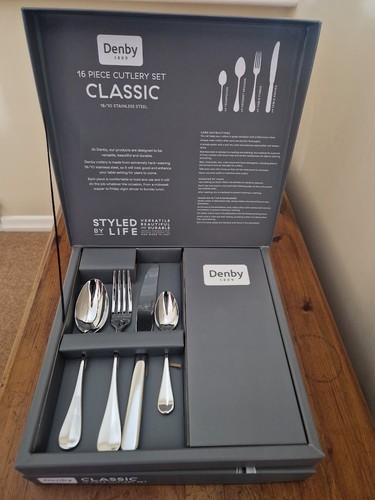 Denby piece cutlery set - 16,