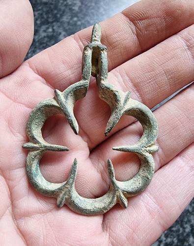 Medieval horse harness pendant - harness,