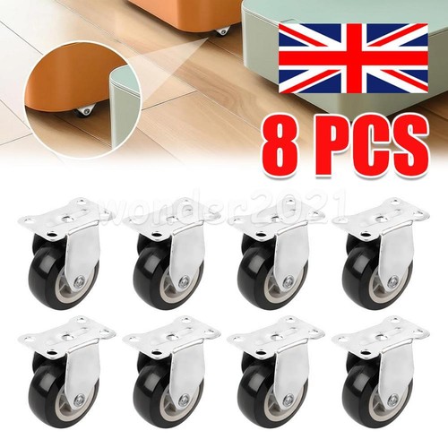 8pcs universal fixed castor - 8pcs,