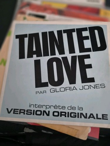 Gloria jones tainted love - tainted, "