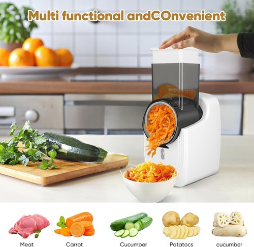 Electric salad slicer fruit - slicer,