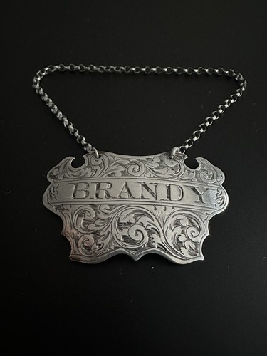 Victorian solid silver brandy - victorian,