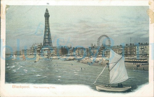 Blackpool incoming tide - blackpool,