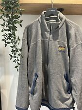 Adidas 90s Vintage Grey Zip Up Fleece - Men's Size XL -embroidered Retro Central
