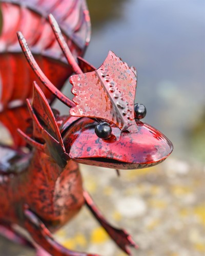 Red metal baby - red,
