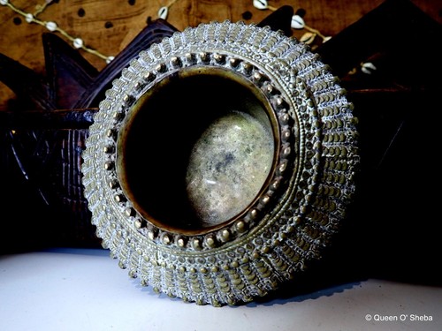 Dhokra anklet india antique - india,