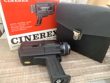 Vintage CINEREX Super 8 Movie Camera – Original Box & Carry Case – Untested