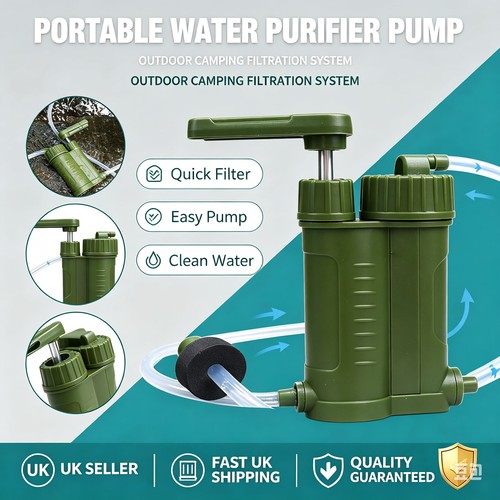 Survival water filter purifier - water,