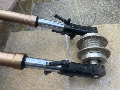 Zxr400 upside down forks with - forks,