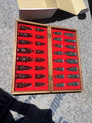Vintage chess set new - chess,