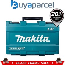 Makita 18v Tool Storage Case Fits 2 Drill Combi + Impact Driver Brushless LXT