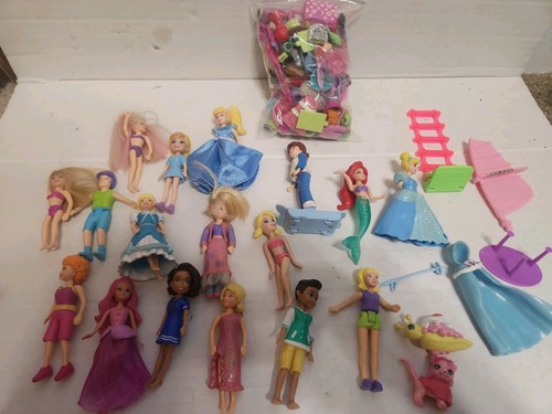 Polly pocket dolls lot 17 - polly,