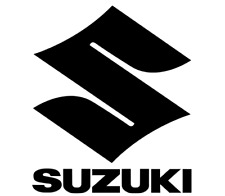 SUZUKI LOGO VINYL DECAL - FOR WINDOW CAR VAN TRUCK MOTORCYCLE LAPTOP GARAGE ETC