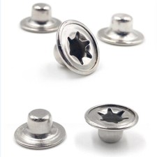 Easy Capped Starlock Washers For Shaft Retaining Push On Clips Cover 5mm to 10mm