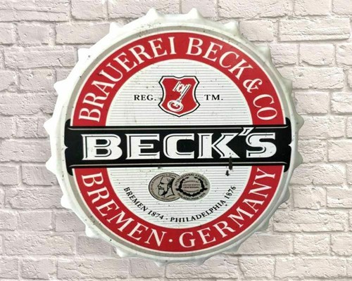 Becks beer retro vintage - beer,