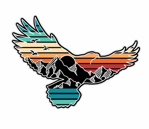 500mm colourful flying - 500mm, eagle
