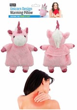 UNICORN MICROWAVEABLE HAND WARMER BED HEAT PACK WHEAT BAG & COVER SNUGGLES GIFT