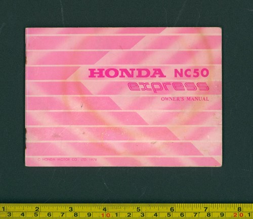 Honda nc50 express - honda, (1979)