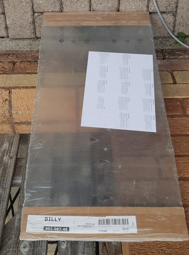 Ikea billy glass extra shelf - billy,