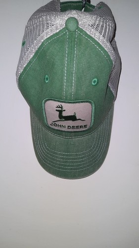 John deere trucker mesh hat - john,