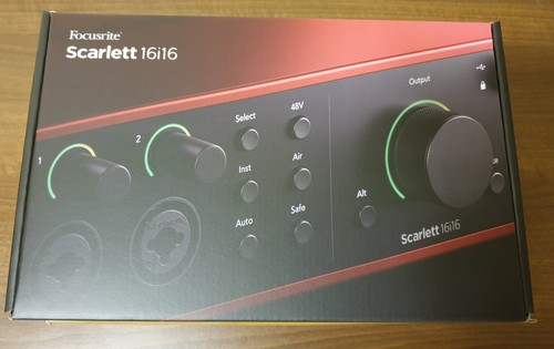 Focusrite scarlett 16i16 4th - focusrite,