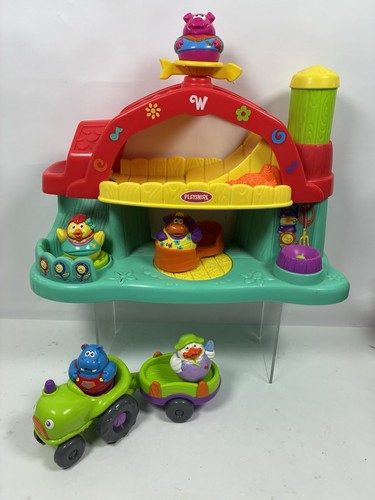 Weebles playset farm tractor - weebles,