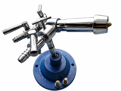 Glass blowing torch - blowing,