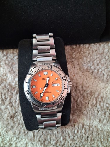 Rare seiko orange automatic - seiko,