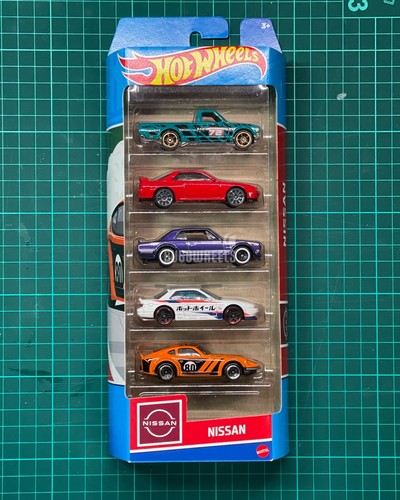 Hot wheels pack nissan - wheels, 5