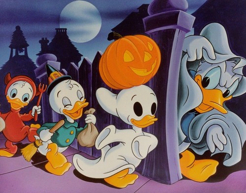 Donald duck trick treat - donald,