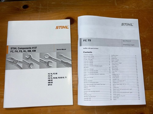 Fc75 stihl edger service - fc,