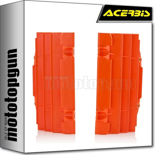 Acerbis radiator grille orange - acerbis,