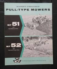 1960 MASSEY-FERGUSON "MF 51 52