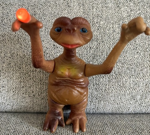 Vintage sofubi figure - e.t.,