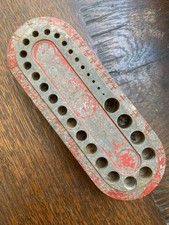 Vintage Metal Drill Bit Stand - JDS 5 - For Drills 1/16 - 1/2 Inch