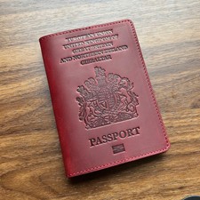 British Passport Cover Genuine