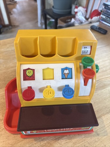 Fisher price 1974 vintage cash - fisher,