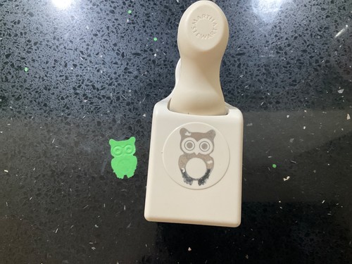 Rare martha stewart emboss - martha, owl