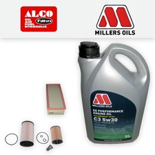 SERVICE KIT for VW GOLF MK6 CABRIO 1.6 TDI OIL AIR FUEL FILTERS +OIL (2011-2016)